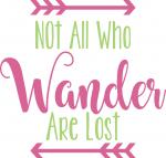 Not All That Wander Are Lost