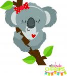 Hugs and Kisses Koala Girl