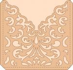 Elegant Card Sleeves Collection: Fancy Square Envelope