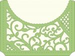 Elegant Card Sleeves Collection: Vine and Lattice Envelope