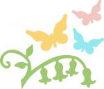 Butterflies and Bluebells