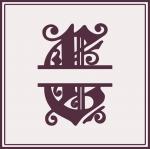 Split Monogram Collection: C