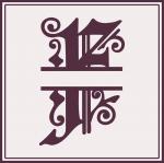 Split Monogram Collection: F