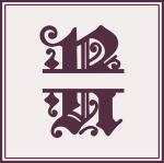 Split Monogram Collection: R