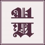 Split Monogram Collection: U