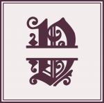 Split Monogram Collection: V