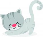 Stretching Cat