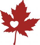 Oh Canada Collection: Maple Leaf with Heart