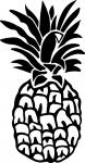 Pineapple Silhouette
