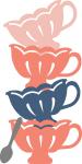 Stack of Teacups