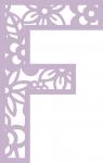 Floral Alphabet Collection: Floral-F