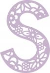 Floral Alphabet Collection: Floral-S