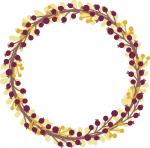 Leaves and Laurels Collection: Fall Berries Wreath