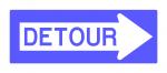 Detour Sign