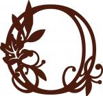Fall Leaves Monogram Collection: O