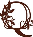 Fall Leaves Monogram Collection: Q