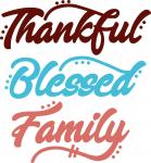 Thankful Blessed Family