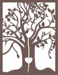 Gatefold Card Collection: Heart in Tree 4.25 x 5.5