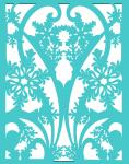 Gatefold Card Collection: Snowflake 4.25 x 5.5