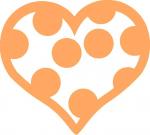 Polka Dot Heart