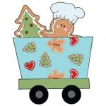 Train with Cookie and Gingerbread