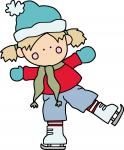 Ice Skating Girl