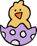 Chick in Easter Egg