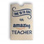 Teacher Gift Card Holders