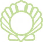 Seashell Monogram Frame
