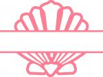 Seashell Title Frame