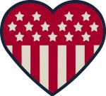 Let Freedom Ring Collection: Stars and Stripes Heart