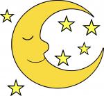 Moon and Stars