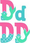 Mermaid Font Collection: D