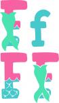 Mermaid Font Collection: F