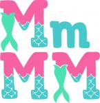 Mermaid Font Collection: M