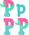 Mermaid Font Collection: P