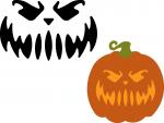 Scary Pumpkin Face