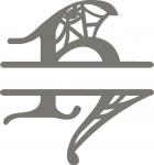 Split Cobweb Fonts Collection: H