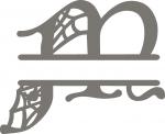 Split Cobweb Fonts Collection:  M