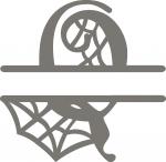 Split Cobweb Fonts Collection:  Q