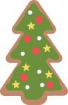 Christmas Tree Cookie