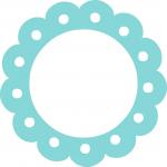 Scallop Circle Frame