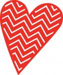 Chevron Heart
