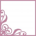 Frames and Corner Flourishes Collection: Elegant Frame Square
