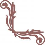 Frames and Corner Flourishes Collection: Flourish Corner