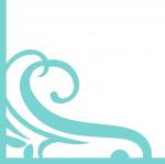 Frames and Corner Flourishes Collection: Swirl Corner
