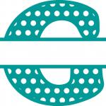 Split Letter Monogram Collection: G