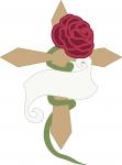 Cross and Rose