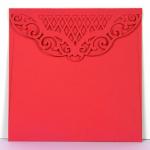 Lacy Envelope Collection: Scroll and Lattice-Square