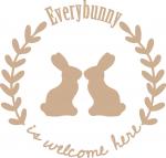 Tea Towel Collection: Every Bunny is Welcome